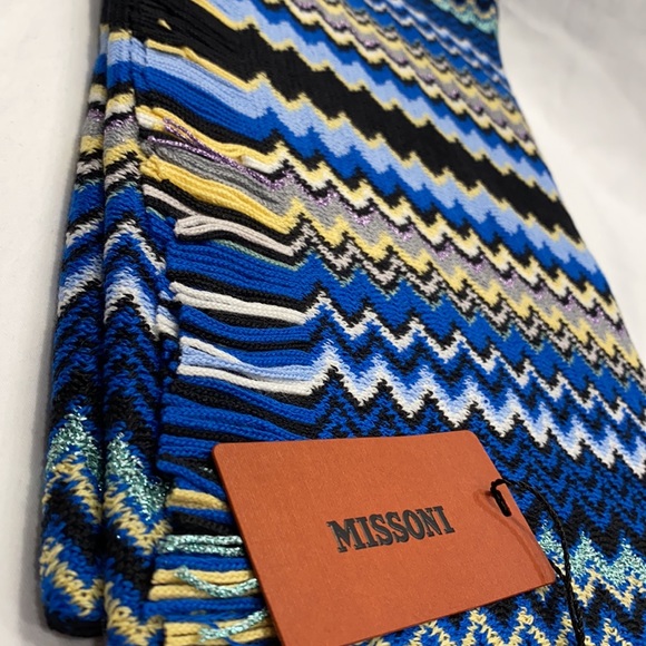 MISSONI Chevron Wool Blend Beanie & Scarf Set (2 Piece Set) - Picture 14 of 17